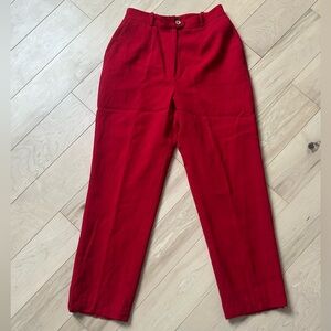 Chic Scarlet Women's Trousers